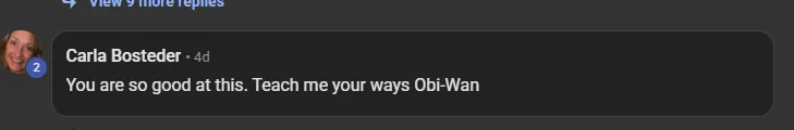 Community member feedback