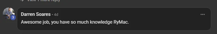 Community member feedback
